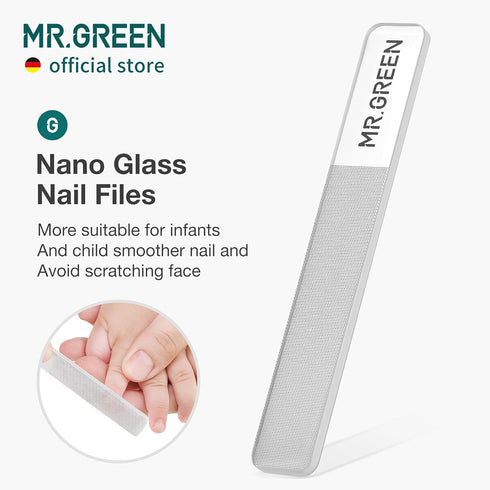 MR.GREEN Baby Nail Scissors Safety Nail Care Clippers Cutter Newborn Baby Convenient Nail Grooming Manicure Tool (Nail