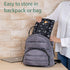 Portable Changing Pad, Waterproof Travel Baby Diaper Changing Mat, Foldable with Wipes Pocket, Gifts