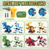 BAODLON Dinosaur Toys for Boys Age 3-7, Take Apart Building Toy with Electric Drill, Educational STEM Gift