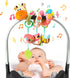 Jollybaby Crib Stroller Car Seat Toys for Baby 0-3-6-9-12 Months, Tummy Time