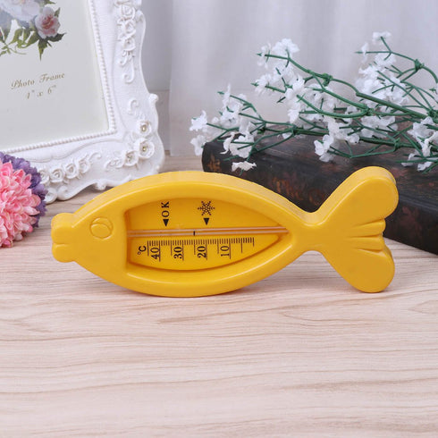 YPBEW 1 Water Thermometer Baby Bathing Fish Shape Temperature Infant Toddler Shower Random Color