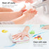 Set, 53 14 (2 oz), Shuttle Art Washable Finger Paint PCS with Colors fl Paint Brushes, Sponge, Palette, Non-Toxic