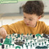LovesTown 115PCS Army Men Playset, Military Soldier Set with Helicopter for Gifts