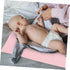Set Soft Muslin Swaddle Blanket with Headband for Newborns