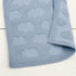Cozy 30x40 Cotton Baby Blanket Knit Soft Swaddle Receiving Blankets Toddler Infant Blanket with Lovely Clouds