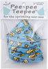 Pee-pee Teepee Digger Blue, Cello Bag