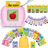 Talking Flash Cards Pocket Speech Toys, 336 Sight Words Montessori Audible Speech Buddy for Toddler Learning
