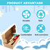 WEILAIDI Toys,5 Toys,8'' Set Beach Pcs Children Beach Sandbox Kids Gardening Metal Garden Tools with Sturdy Wooden