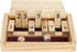 WE Games Mini Shut The Box Game, Wooden 5.5 inches, 9 Number Flip Tiles, Travel Size, Birthday Gifts, Home Decor