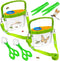 2 Sets Kids Bug Habitat Outdoor Explorer Kit, Gifts with Handle and Strap for Kids Age 3-8, Outdoor Adventure Toys