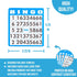 Set 8 Inch 75 50 Regal Bingo Deluxe Game for Adults and Kids - Includes Wheel Cage, Balls, Master Board, Cards