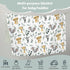 30 40 HawSkgFub Safari Jungle Animals Mink Baby Blankets Dotted Backing Boy Girl Shower Gift, Giraffe Elephant Zebra