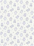 miaozhen 1 Pack 52x28 Cotton Crib Sheets for Baby Boys Girls Soft Breathable Lilac Funny Bear Muslin Toddler Crib Sheet
