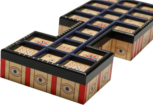 2 4500 The Royal Game of Ur Board Game Ancient Strategy Board Game for Players, Fast-Paced and Easy to Learn, Over