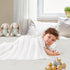 3140 Inch Cotton Knitted Baby Blanket Neutral Swaddle Receiving Blanket for Newborn, Toddler, Boys & Girls, Crib