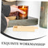 BESTOYARD Decorative Pregnancy Test Keepsake Box Wood Pregnancy Test Storage Case with Lid for Parents Cherish Memories