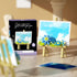Vilbocr SetBlock 357Pcs) Mini Flower Building Bouquet Easel for Desk Decorations and Message Stickers.Flower Building