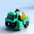 3 4 5 6 7 8 iPlay, iLearn Kids Dinosaur Transforme Robot Toy, Magnetic Construction Trucks Transform into Dinosaurs