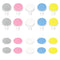 COSLUS Original C50 Baby Electric Nail File Replacement Pads, 10 Grinding Heads
