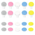 COSLUS Original C50 Baby Electric Nail File Replacement Pads, 10 Grinding Heads
