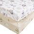 Nyessmee Baby Crib Sheets for Boys and Girls, Fitted Crib Sheets 52" x