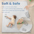 1.3 Tummy Gray,79"x59") Huloo Sleep Baby Play Mat for Floor, Thick Memory Foam Floor Time Mat, Soft & Breathable