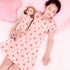 18" ICOSY Matching Doll & Girls Nightgowns Clothes Girls Pajamas Sleepwear Outfit for Kids and Girl Doll