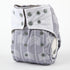 Sigzagor 3 Pack) AIll in One Cloth Diapers Nappies for Night AIO Sewn in Insert Reusable Washable (Deer