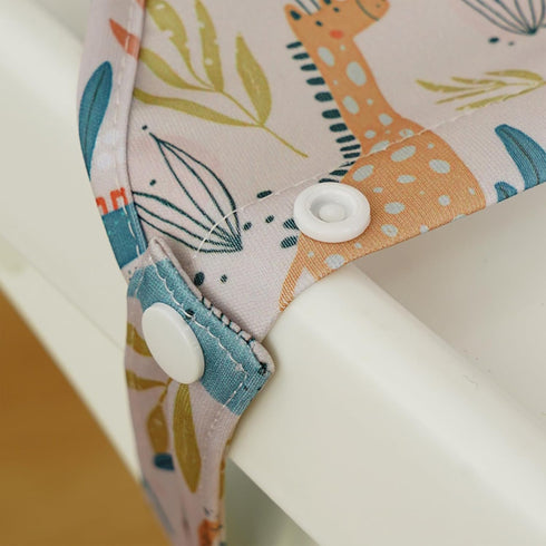 CoolaPeach Long Sleeve Baby Bib - Mess-Proof Feeding Bibs for Babies - Adjustable, Waterproof, and Highchair/Table