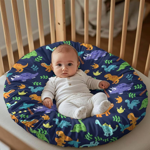 Sellikakes Cute Dinosaur Tree Newborn Lounger Cover Cute Removable Infant Nest Pillow Cover Nursing Pillow Slipcovers