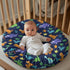 Sellikakes Cute Dinosaur Tree Newborn Lounger Cover Cute Removable Infant Nest Pillow Cover Nursing Pillow Slipcovers