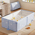 Generic 29.92x15.75x8.27 Inches 0-8 Foldable Tub | Stable Folding Basin - No Assembly Required Shower Tub,for Kids Ages