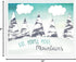 Kid, You'll Move Mountains Children's Wall Art Print, 08x10 Inch, Nursery Decor, Gender Neutral