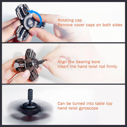 INNOPLUS Fidget Spinners, Fidget Spinner Gifts for Adults, Finger Hand Spinner, Metal Fidget Spinner, Fidget Toys