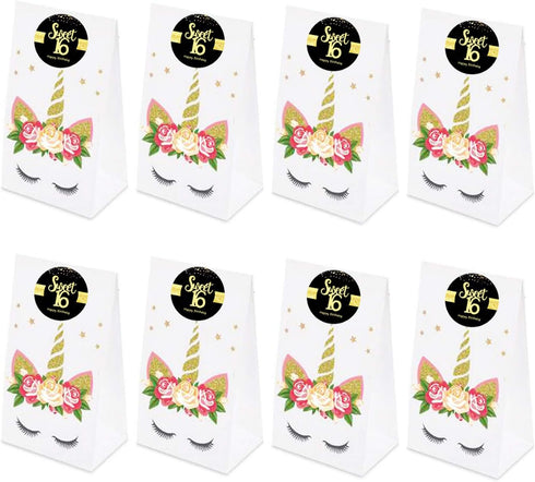 Sumerk 48 PCS Cheers to 16 Stickers, Large Bottle Stickers for 16th Birthday Card Seals, 2 INCHES Round