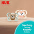6-18 4 Pack NUK Perfect Match Air Pacifiers, Months