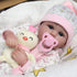 Reborn Baby Dolls - 16 Inch Realistic Newborn Girl, Lifelike Handmade Silicone Baby with Soft Weighted Body