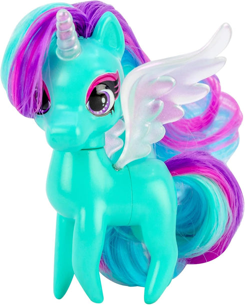 2-Pack 4+ Decora Ponyz Unicorn Dolls Heather & Kat | Customizable Pony Dolls with Stickers, Flutter Wings & Rooted Hair
