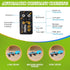 hehred Truck,1:64 2.4Ghz Mini RC Scale Monster Truck Remote Control Car with Lights, Remote Control RC Car and Trailer