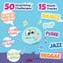 Wackiez 50 15 Wacky Ball - Musical Talking Game of Action & Funny Tasks | Silly Challenges + Dance Music Tracks |
