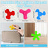 wvqibvqi 60 Pack Pcs Mini Fidget Spinner Toys , Fidget Toys Bulk for Kids, Sensory Hand Fidget Bulk | Anxiety Toys