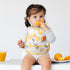 R HORSE 5Pcs Baby Bibs Set, Toddler Bibs with Crumb Catcher Pocket & Snap Button for 6-24 Months