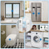 AOSITE 2 Pack Refrigerator Lock, Combination Child Safe Adhesive Freezer Lock for Adults, Kid Cabinet Lock for Fridge