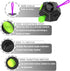 Fidget Dodecagon 12-Side Fidget Toy Cube, Relieves Stress and Anxiety, Travel Toy for Children and Adults, B2 Black
