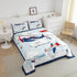 Set Set, Set 1 Erosebridal Helicopter Comforter Baby Nursery Toddler Bedding for Boys Airplane Twin Bed Comforter