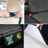OpNelDum 600D 2 Car Seat Protector for Child, Thick Padding Seat Protector Under Baby, Waterproof Non-Slip Fabric