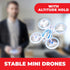 Force1 UFO 4000 Mini Drone for Kids - LED Remote Control Quadcopter, 2 Batteries, 360 Flips, 2 Speed