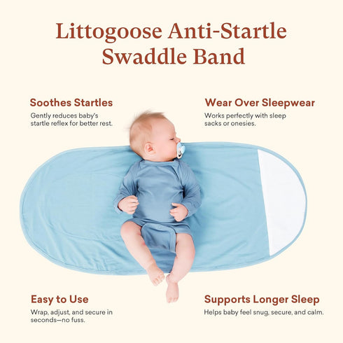 3 Pack Adjustable Velcro Swaddle Wraps for Newborns