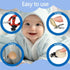Silicone Pacifier Clips Baby Girl,Crib Pacifier Catcher Keeps Pacifiers, Teethers & Small Toys in Place-Pink