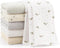 Bearmoss 6 Pack Muslin Burp Cloths for Baby, 100% Cotton Soft Large